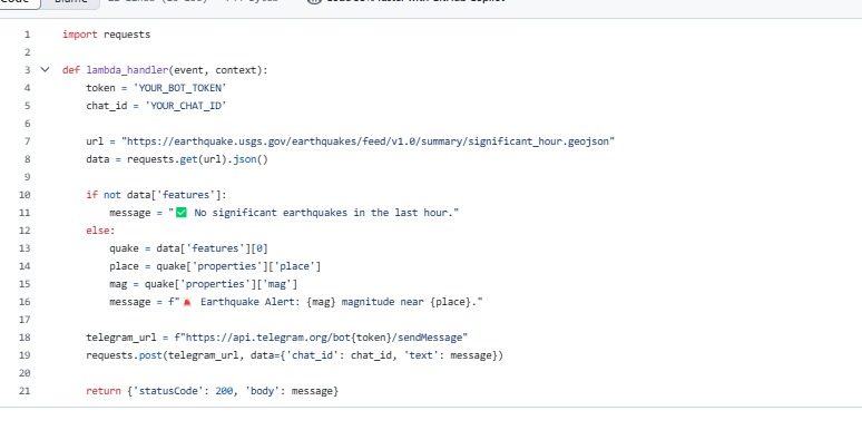 CrisisCast – Real-Time Disaster Alert Bot – screenshot 1