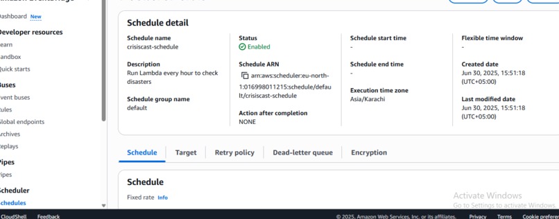 CrisisCast – Real-Time Disaster Alert Bot – screenshot 2