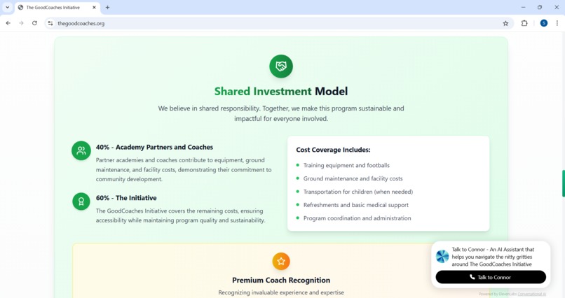 The GoodCoaches Initiative – screenshot 7