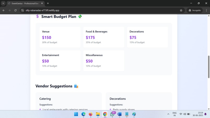 EventGenius – screenshot 4