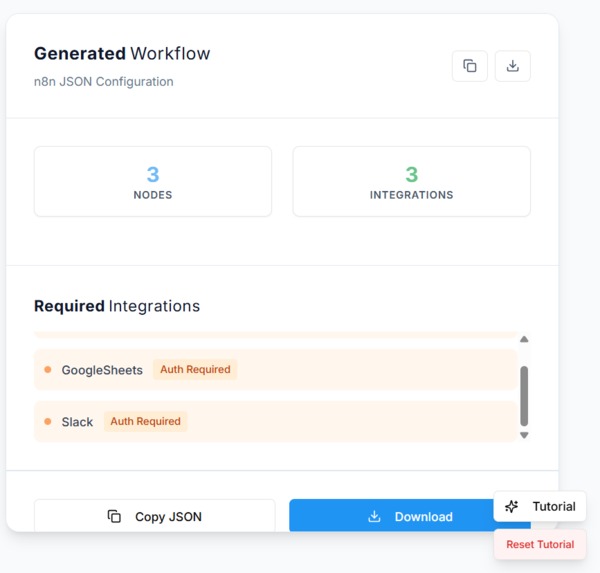 WorkflowWizard – screenshot 2