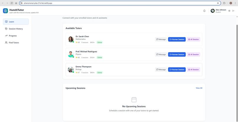 HumAITutor – screenshot 3