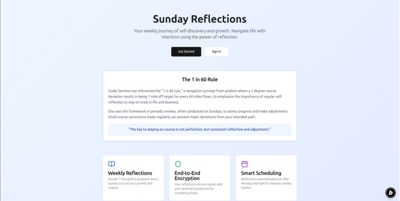 Sunday Reflections – screenshot 1