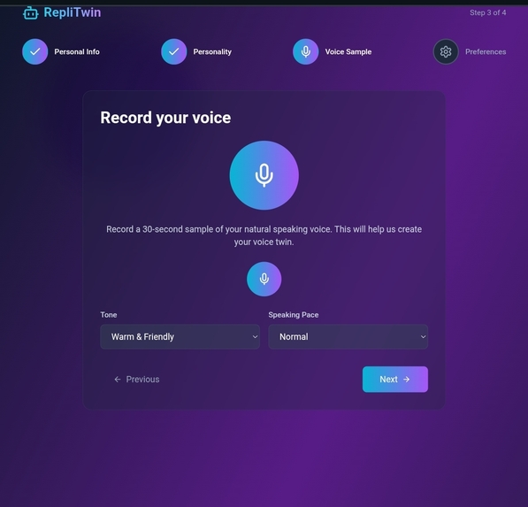 RepliTwin – Your Personal AI Agent – screenshot 3