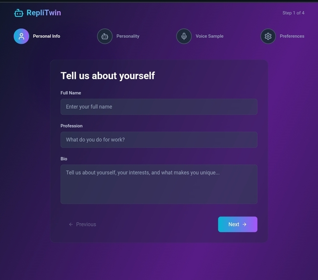 RepliTwin – Your Personal AI Agent – screenshot 2