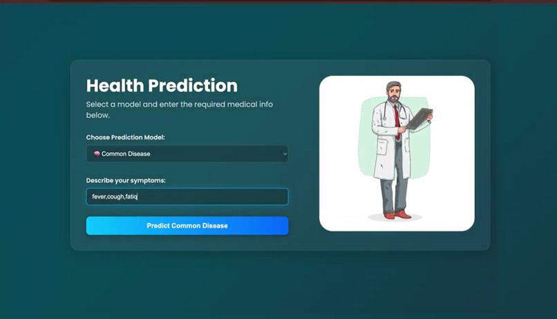 MultiMed Oracle ( Predicts Diseases Before They Strike ) – screenshot 5
