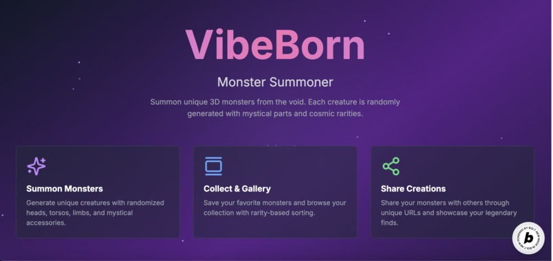 VibeBorn – screenshot 1