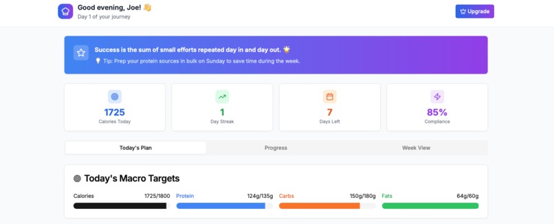 FitFuel – screenshot 2