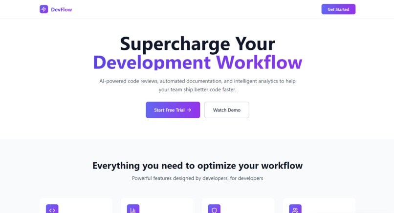 DevFlow – screenshot 3