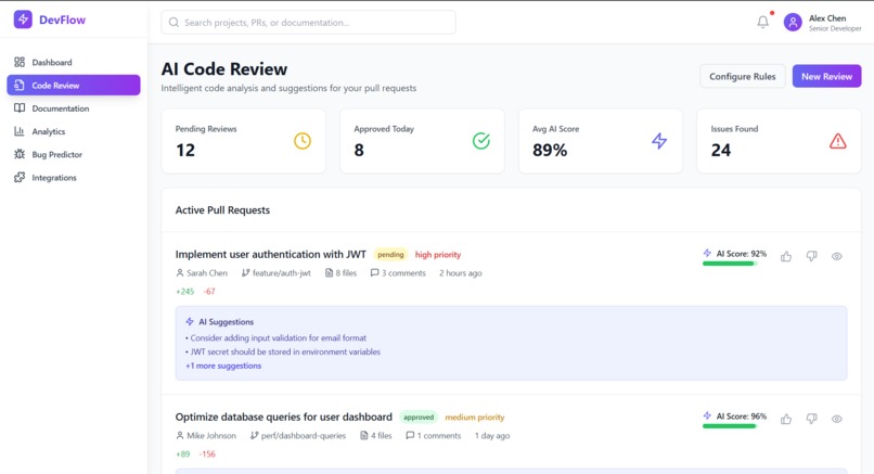 DevFlow – screenshot 5
