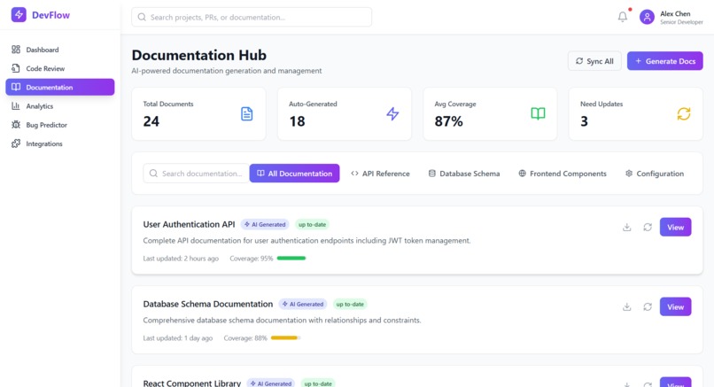 DevFlow – screenshot 6
