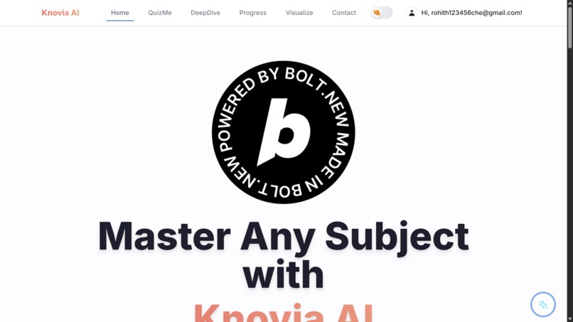 Knovia-ai – screenshot 1
