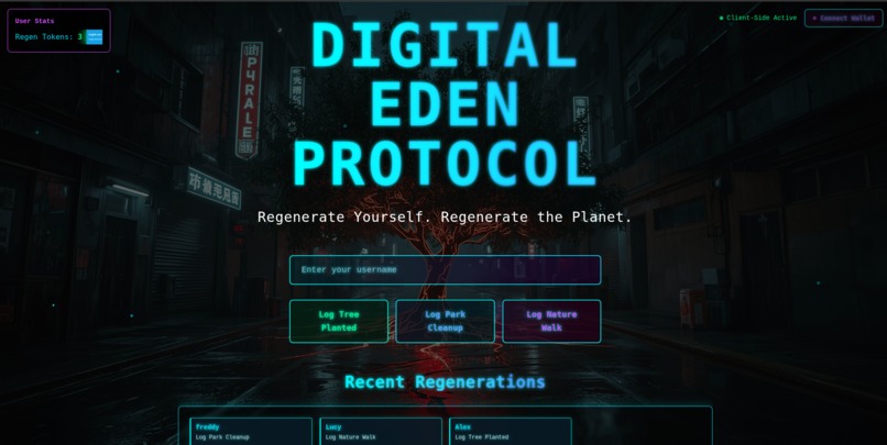 Digital Eden Protocol – screenshot 2