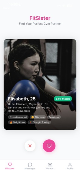 FitSister – screenshot 2