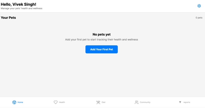 PetCare – screenshot 1