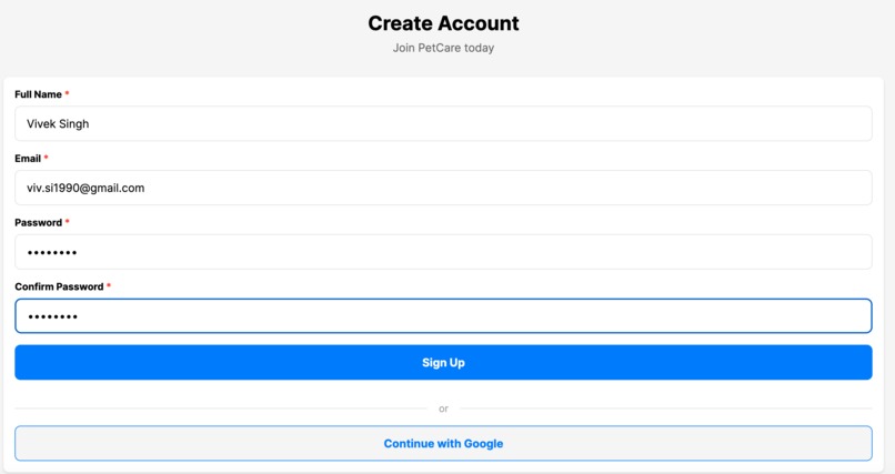 PetCare – screenshot 4