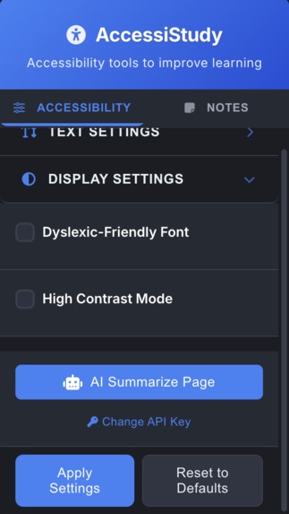 AccessiStudy – screenshot 4