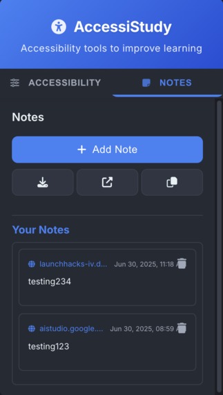 AccessiStudy – screenshot 7