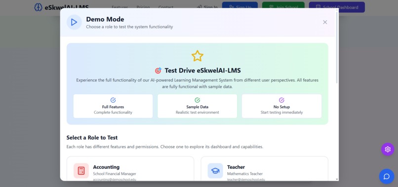 eSkwelAI-LMS – screenshot 18