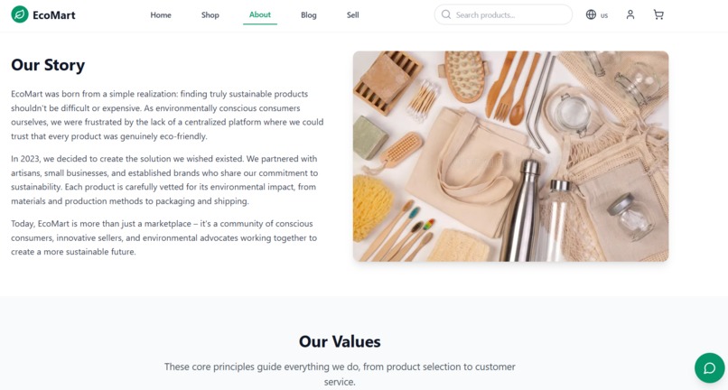 Eco-Friendly Marketplace – screenshot 3