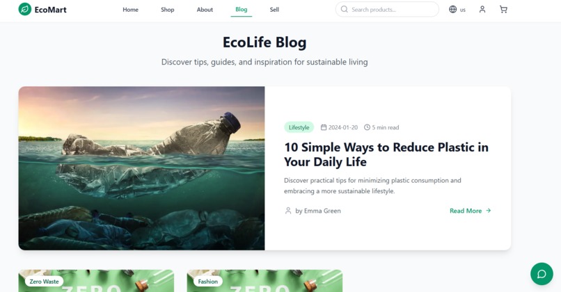 Eco-Friendly Marketplace – screenshot 4