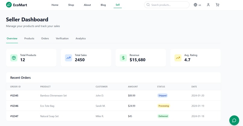 Eco-Friendly Marketplace – screenshot 5