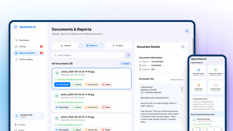 MediGuide AI - Your Family's Health, Simplified with AI – screenshot 4