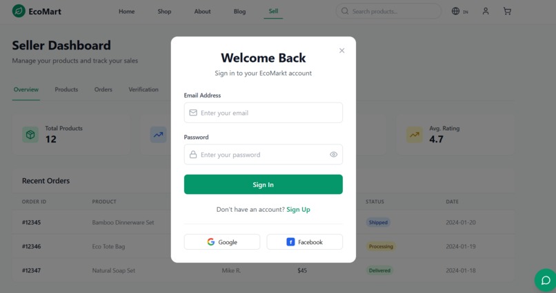 Eco-Friendly Marketplace – screenshot 6