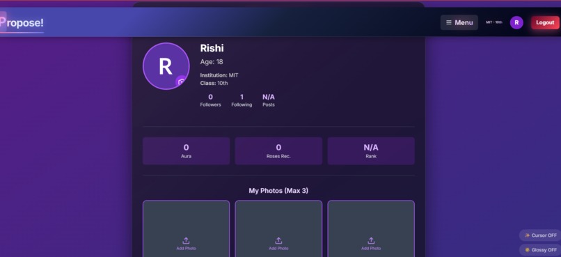 Propose!-AI Powered Social Experience – screenshot 4