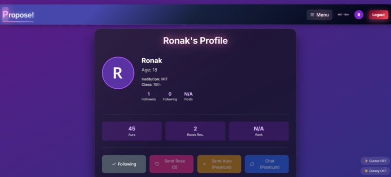 Propose!-AI Powered Social Experience – screenshot 5