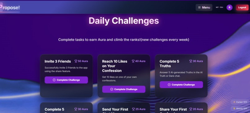 Propose!-AI Powered Social Experience – screenshot 7