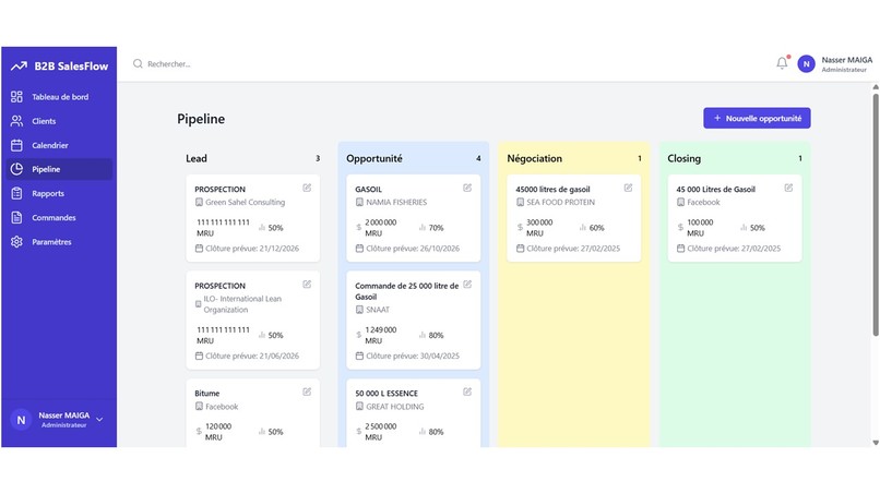 SalesFlow Pro – screenshot 4