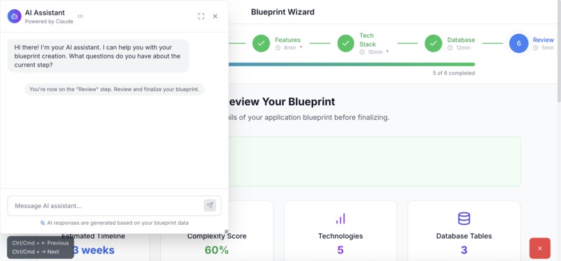 Blueprompt – screenshot 2