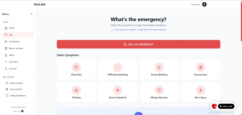 CityAid - India Smart Urban Safety Assistant – screenshot 8
