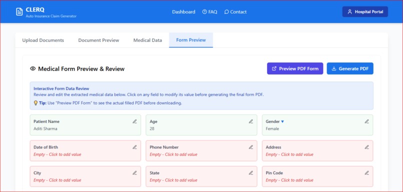 CLERQ – screenshot 3