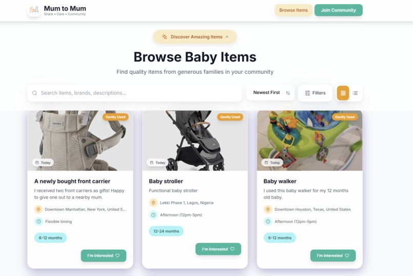 Mum to Mum – screenshot 5