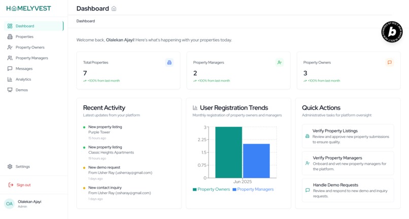 HomelyVest – screenshot 9