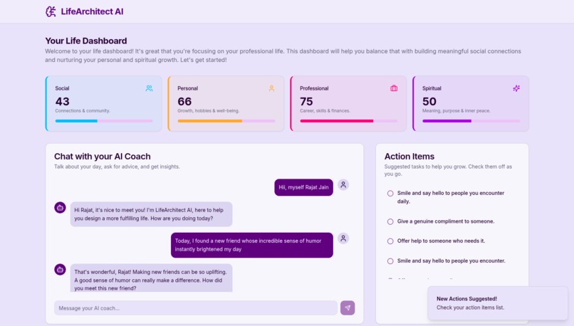 Life Architect - Your Personal AI Life Coach & Smart Journal – screenshot 2