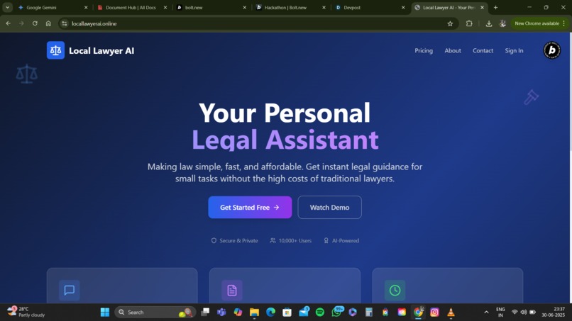 Local Lawyer Ai – screenshot 1