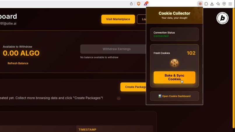 Cookie Market - Own Your Data, Claim Your Wealth – screenshot 3