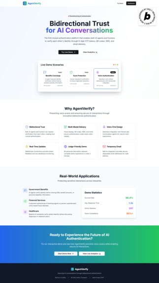 AgentVerify – screenshot 1