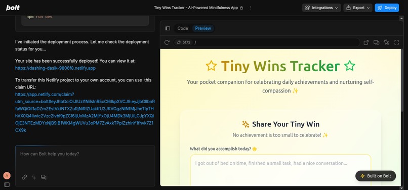 Tiny Wins Tracker – screenshot 2