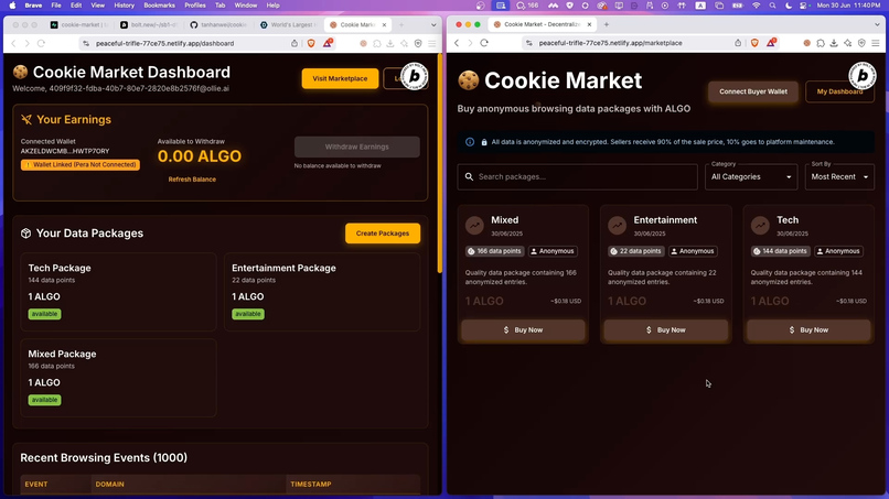 Cookie Market - Own Your Data, Claim Your Wealth – screenshot 6