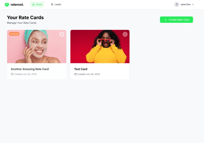 RateRoot – screenshot 2