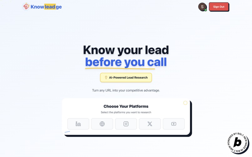 Knowleadge – screenshot 1