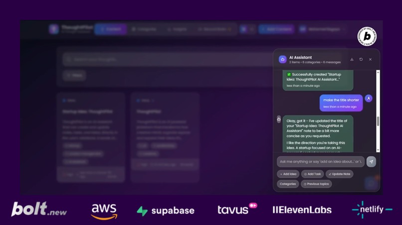 ThoughtPilot – screenshot 5