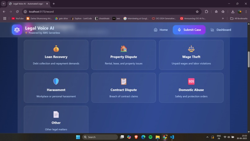 Legal Voice AI – screenshot 2