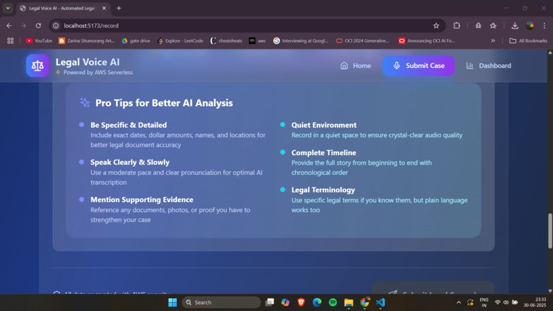 Legal Voice AI – screenshot 5
