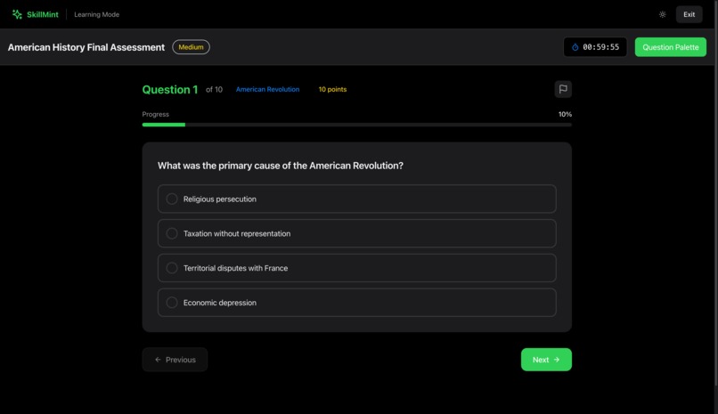 Skill mint – screenshot 1