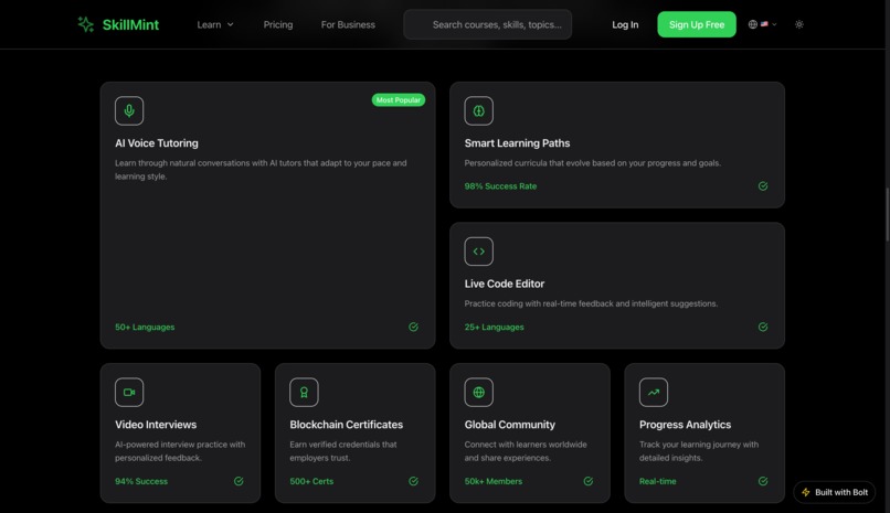 Skill mint – screenshot 2